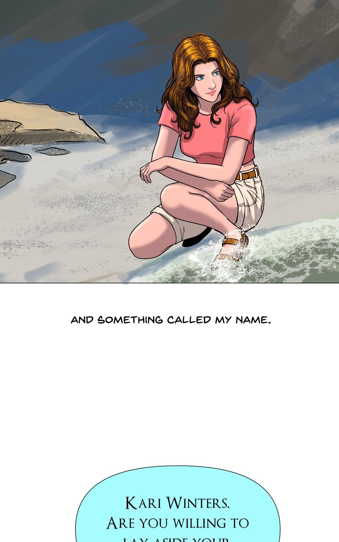 Kari goes exploring panel 9