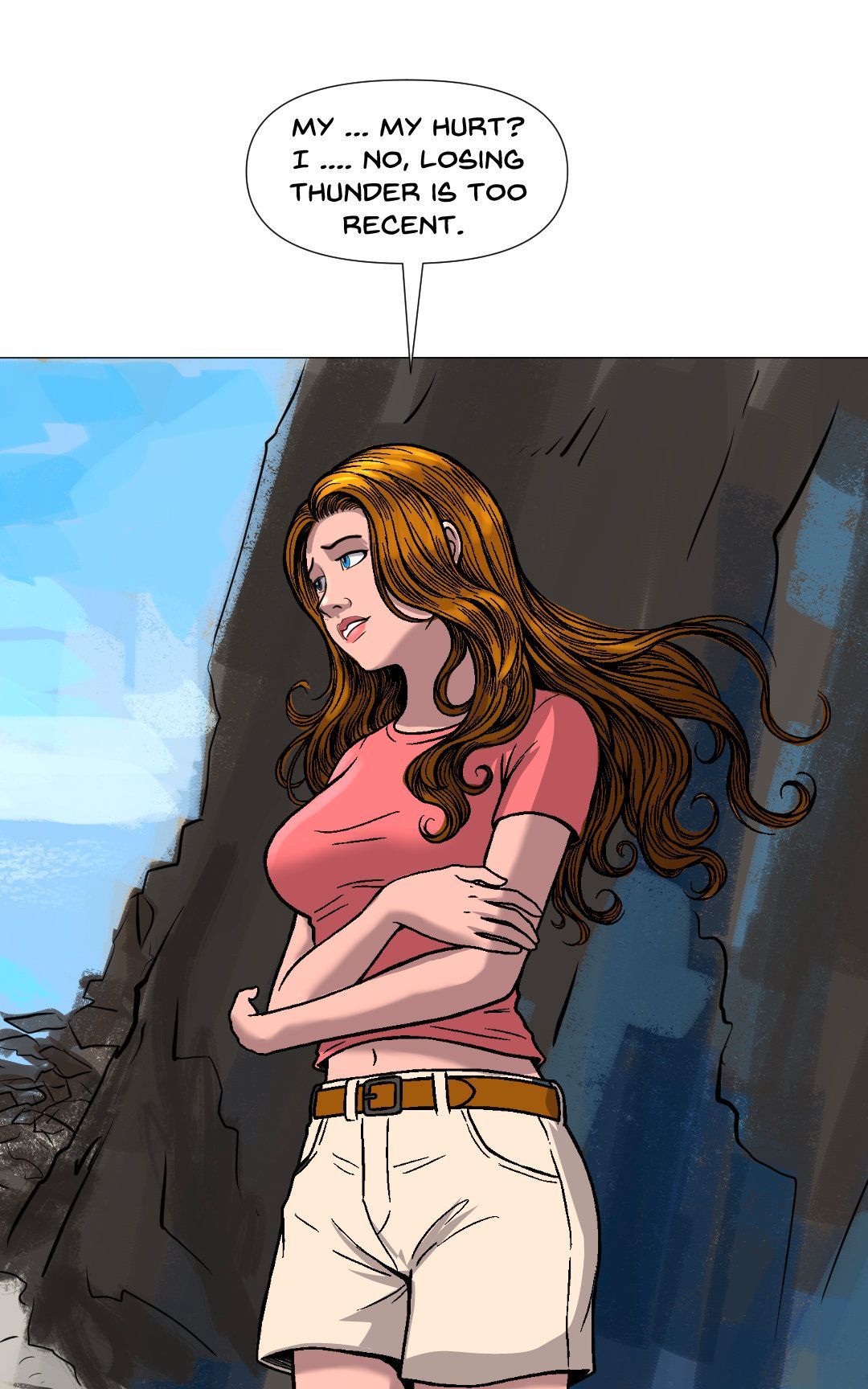 Kari goes exploring panel 11