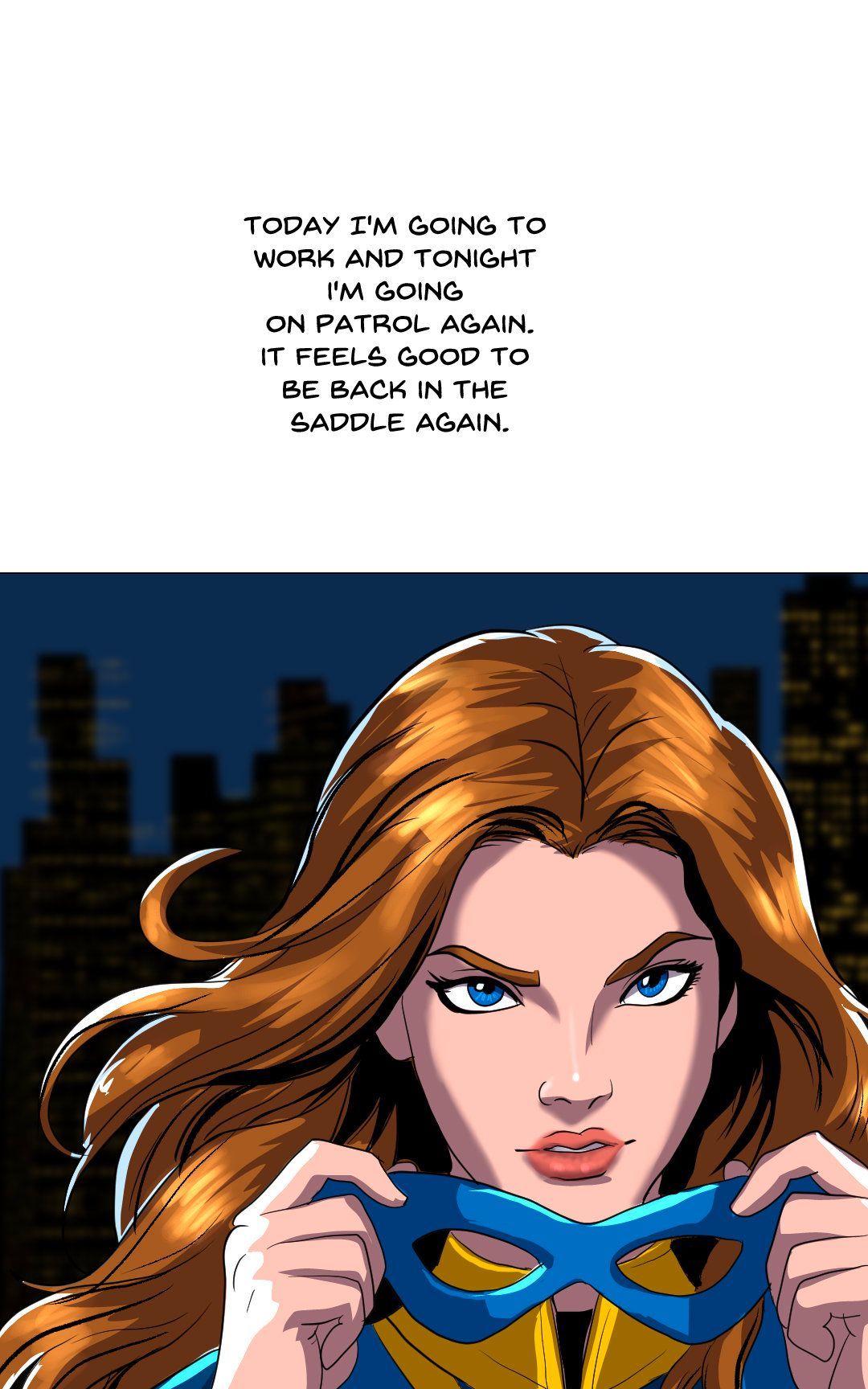Kari goes exploring panel 18