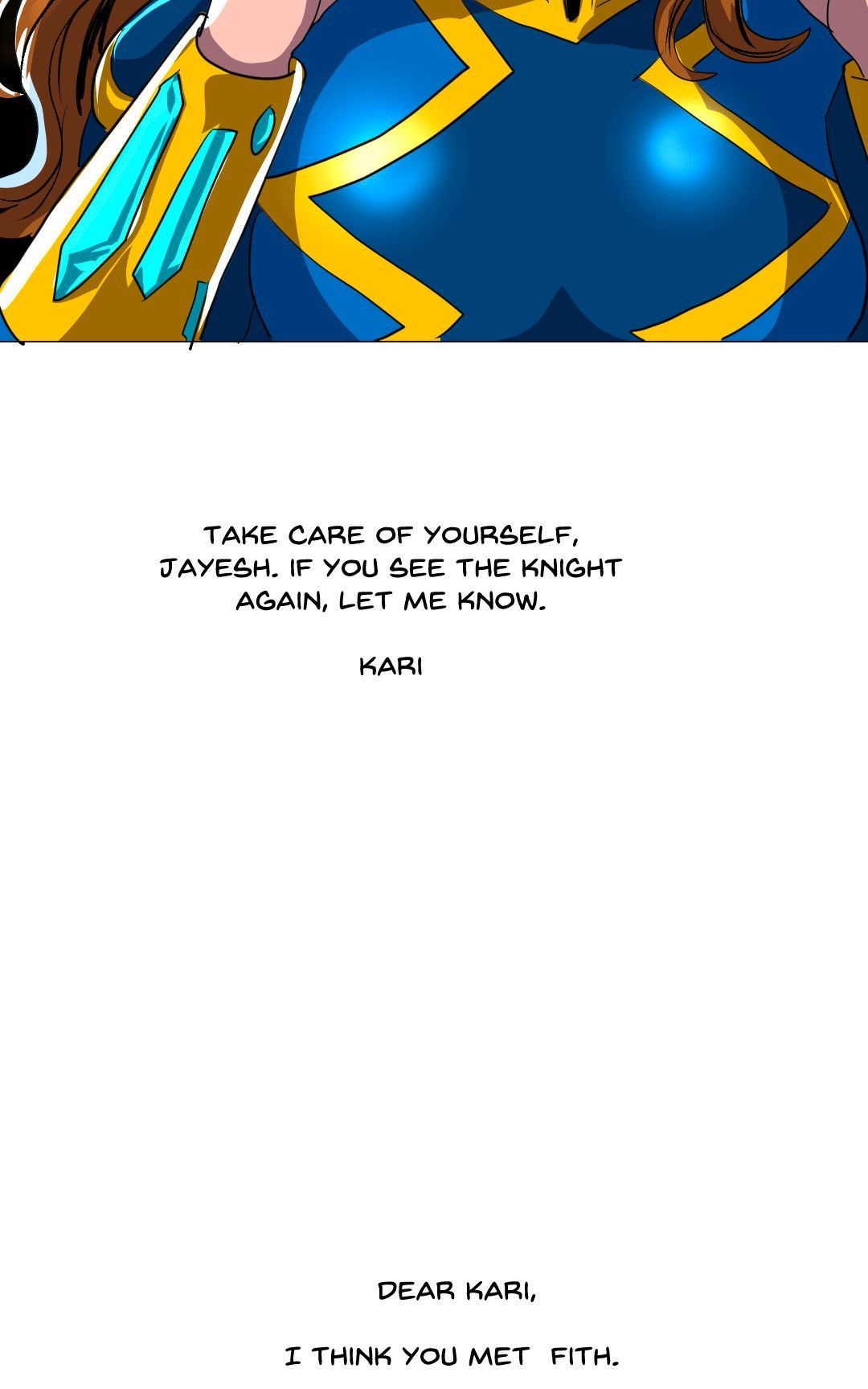 Kari goes exploring panel 19