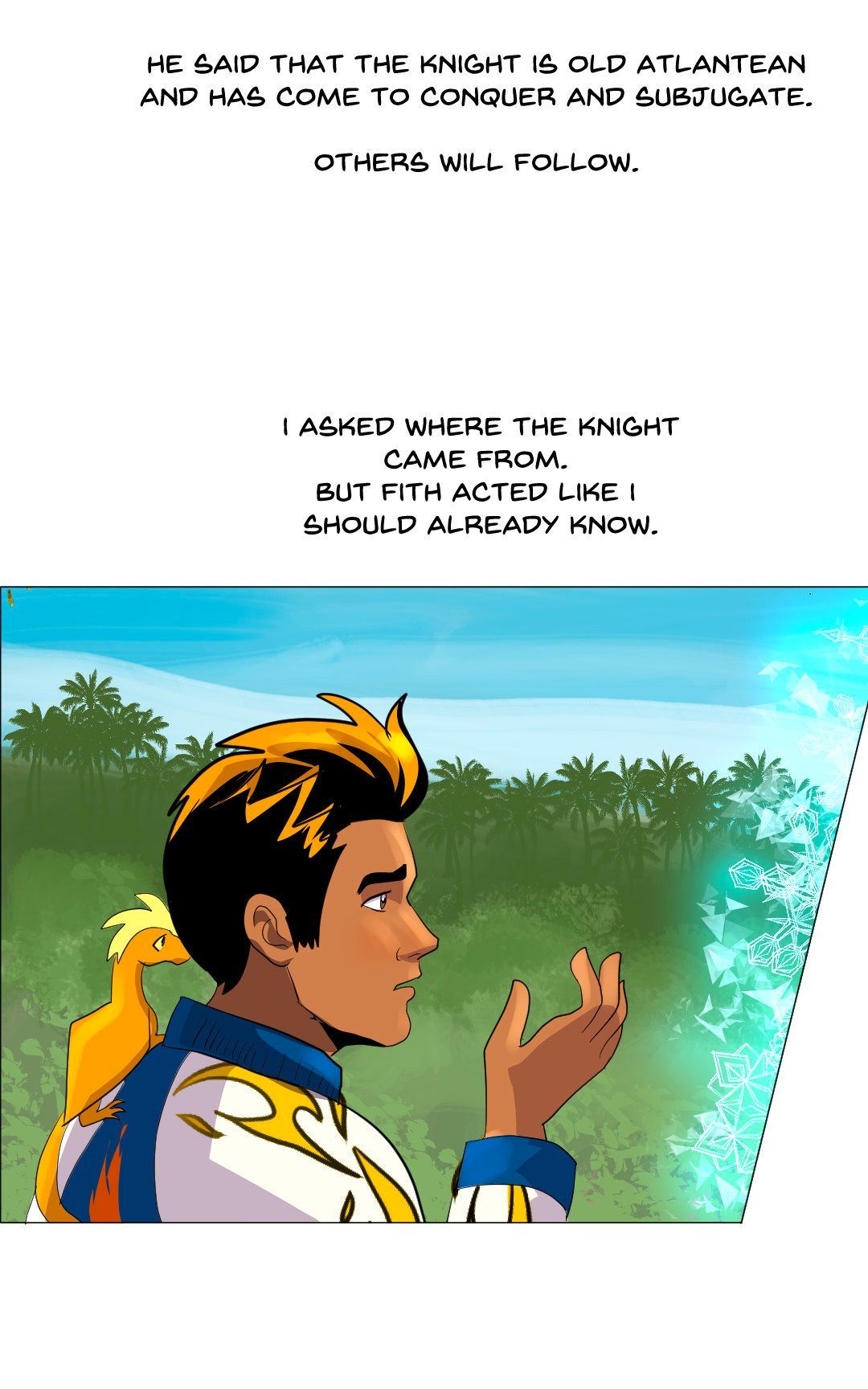 Kari goes exploring panel 24