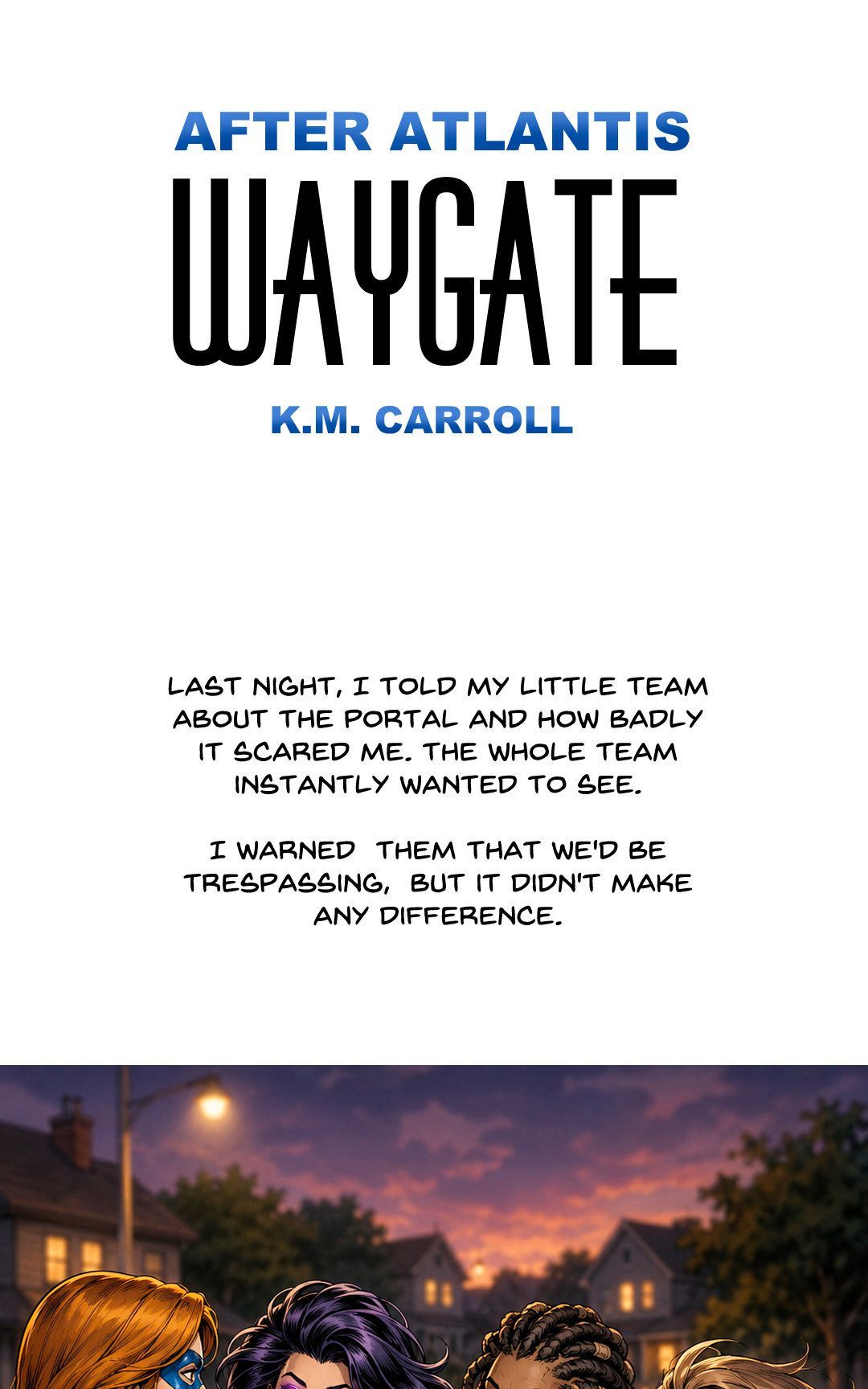 Kari is missing panel 1