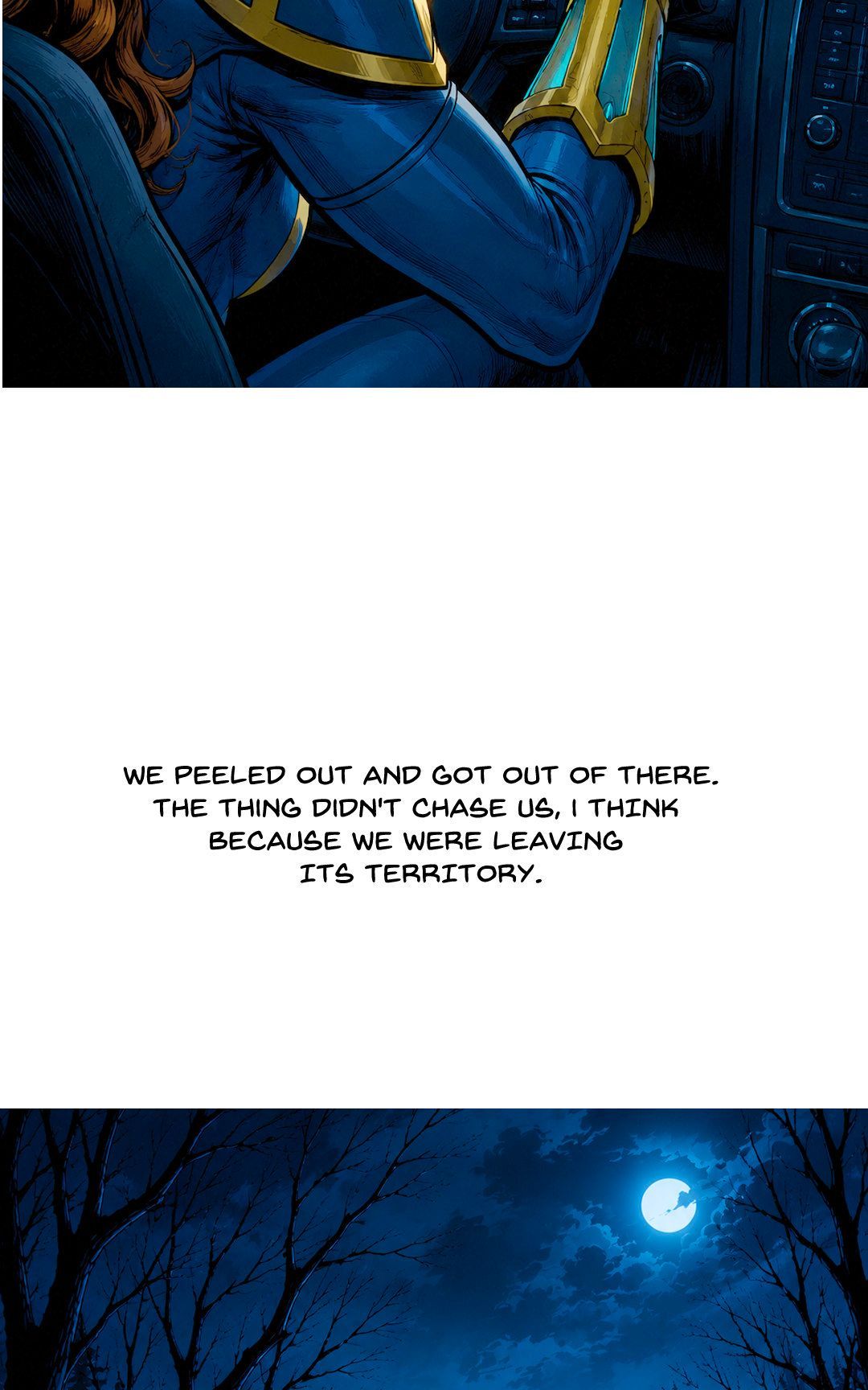 Kari is missing panel 14