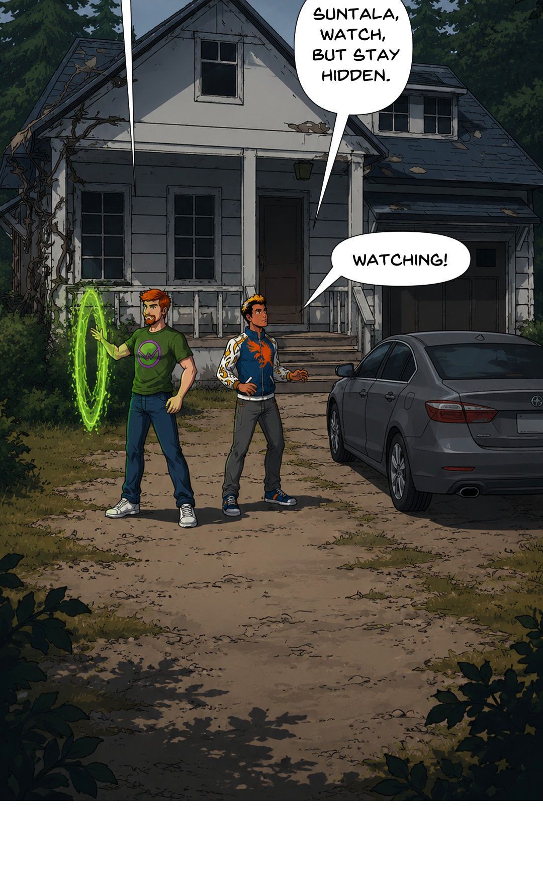 Kari is missing panel 32