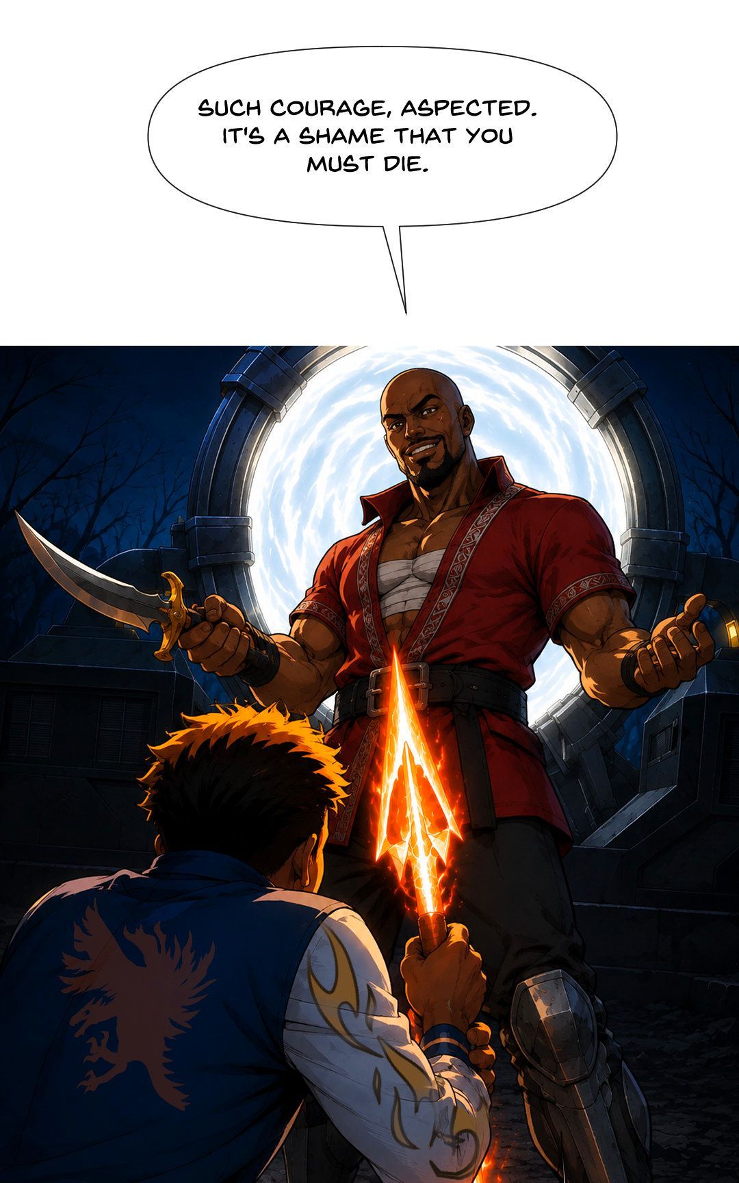 Outclassed panel 37