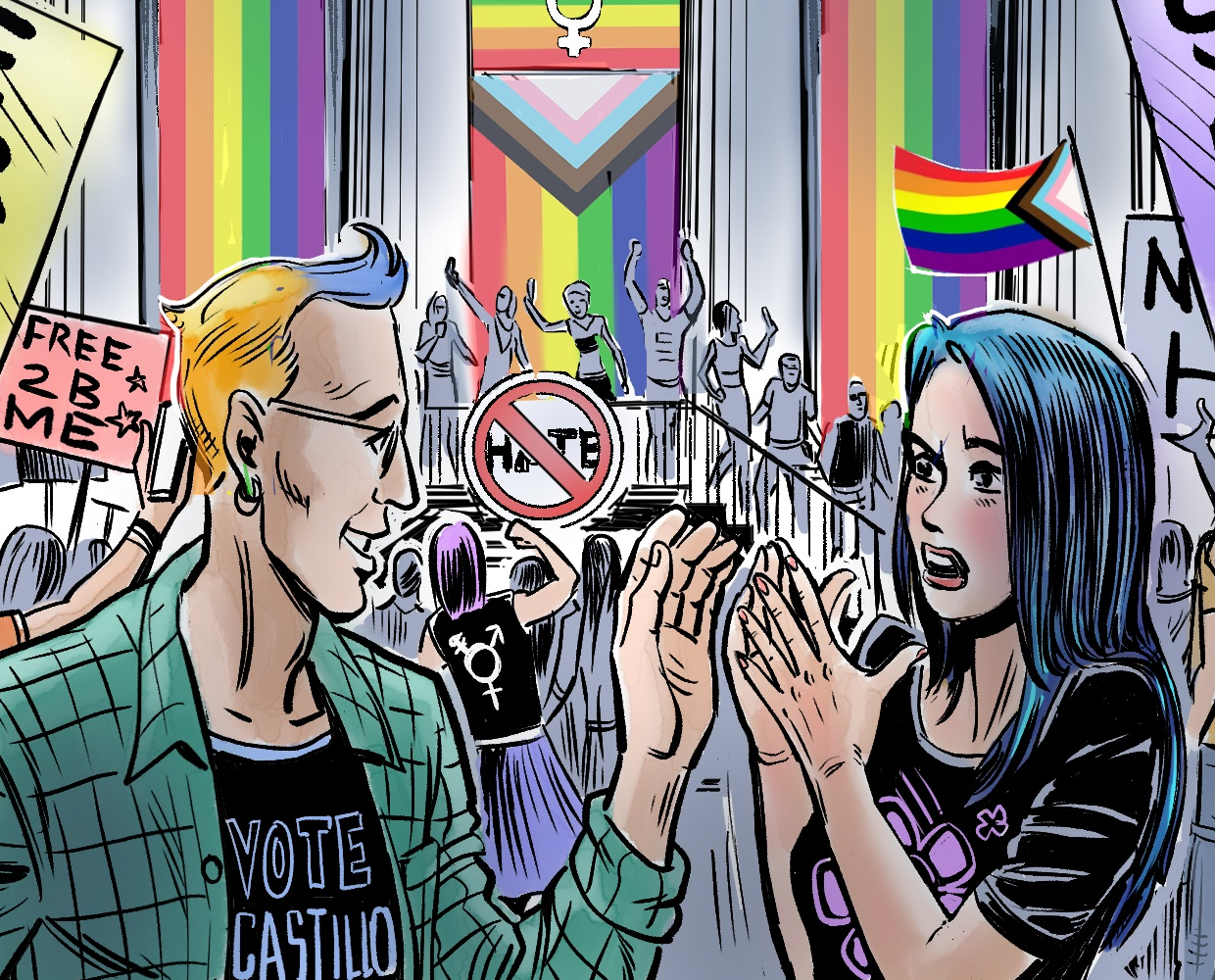 41 The "End-Hate" Rally episode cover