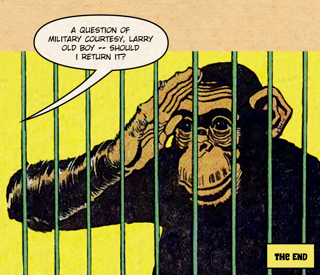 Flyboy #4 - Monkey Business panel 13