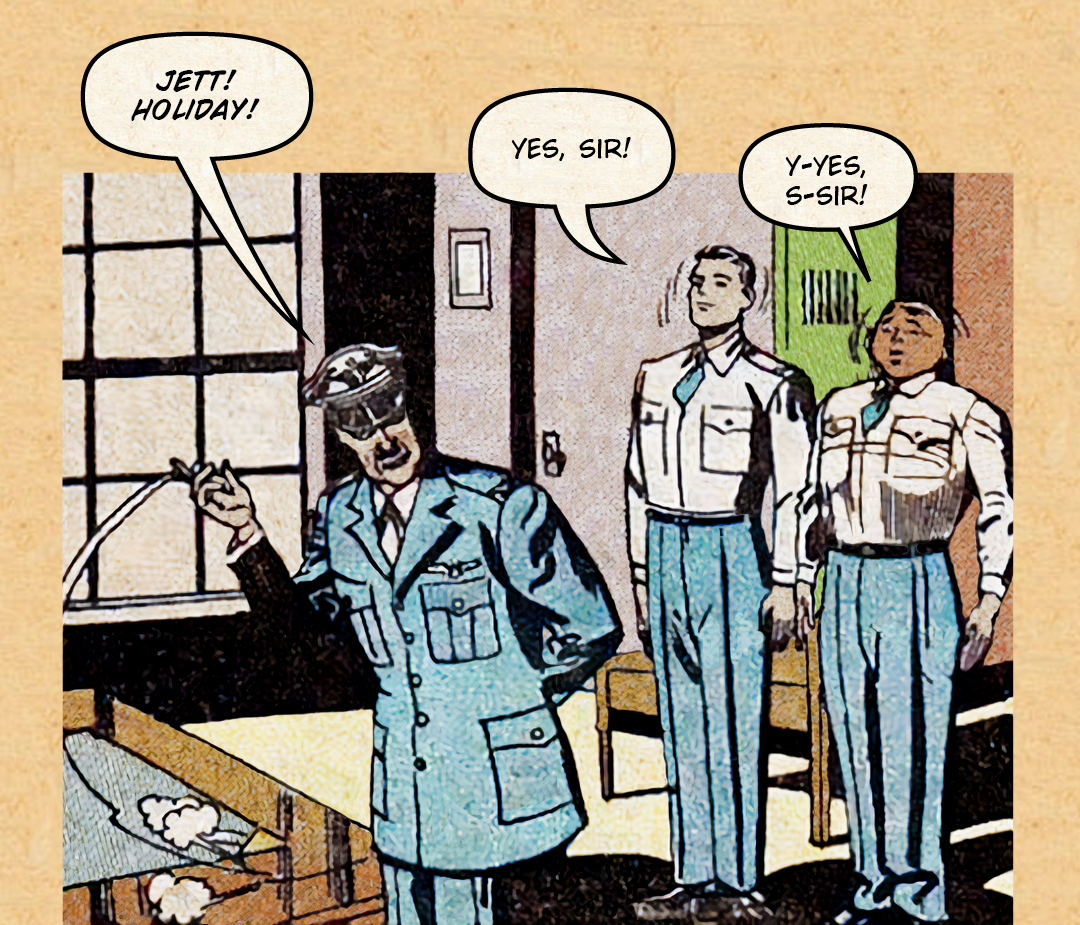 Flyboy #1 - Monkey Business panel 6