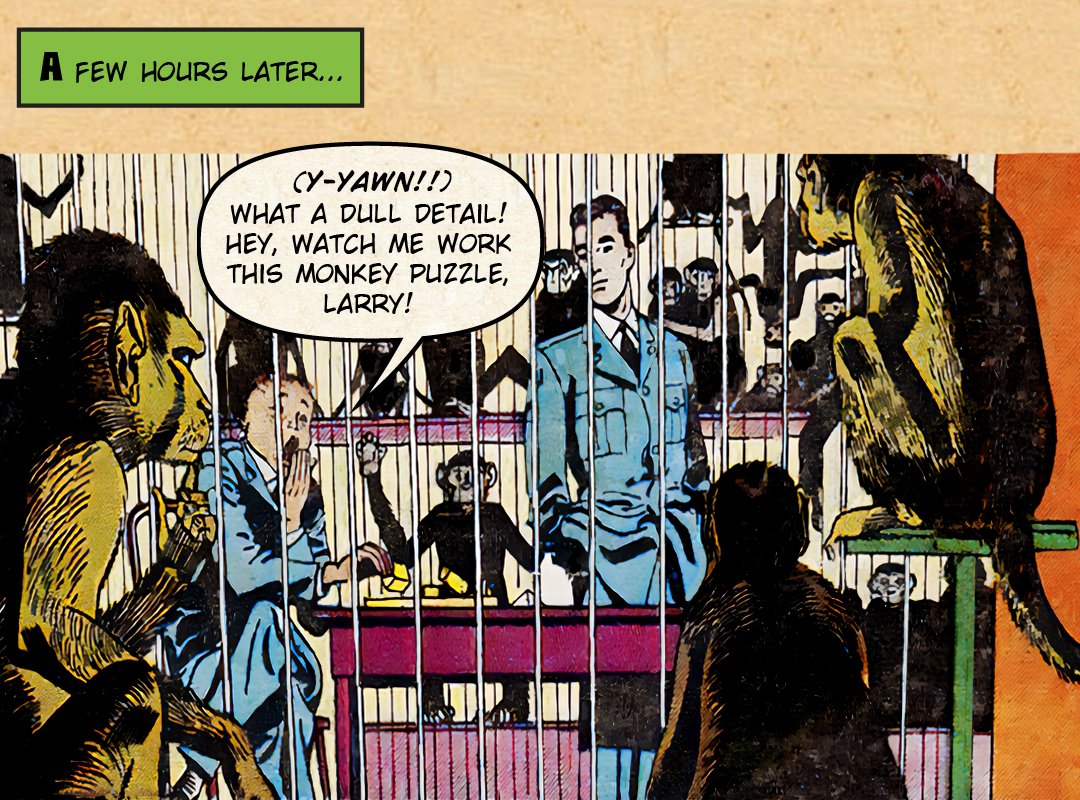 Flyboy #2 - Monkey Business panel 1