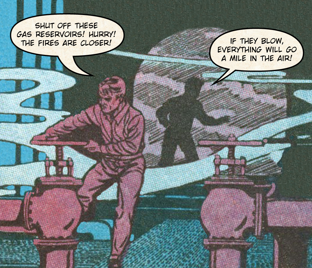 Atomic War #3  - The Raging Inferno panel 14