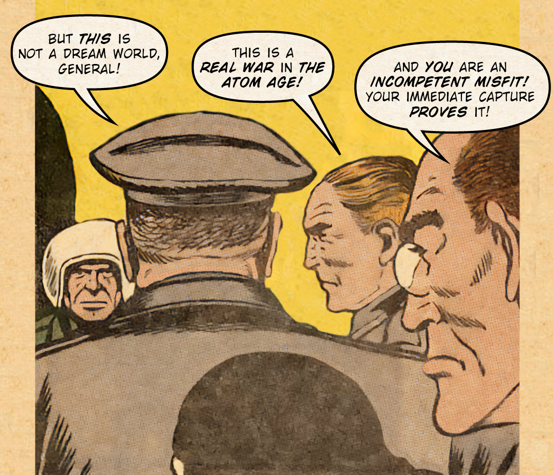 Old Leatherneck #3 - War in the Atom Age panel 1