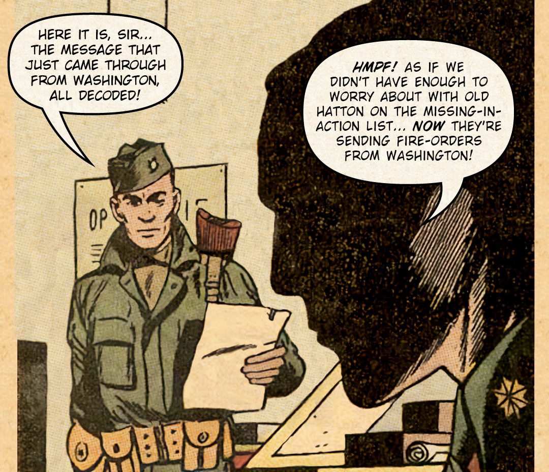 Old Leatherneck #3 - War in the Atom Age panel 9