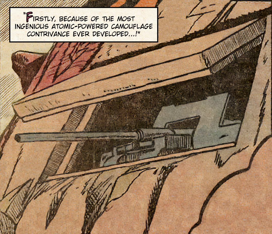 Old Leatherneck #3 - War in the Atom Age panel 4