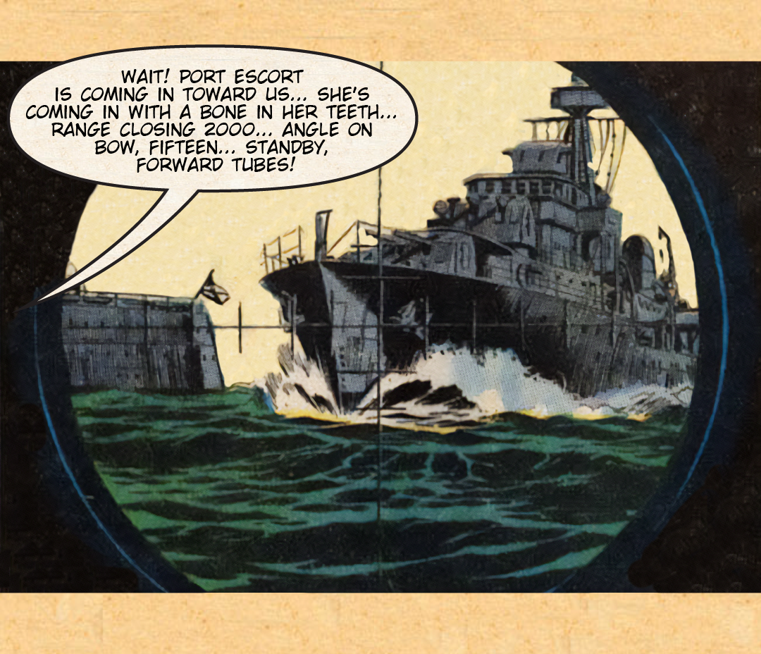 Silent Service #2 - The Big One panel 8