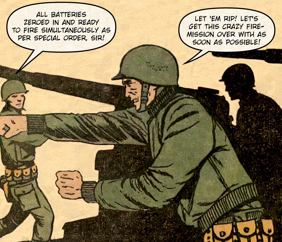 Old Leatherneck #4 - Open Fire! panel 1