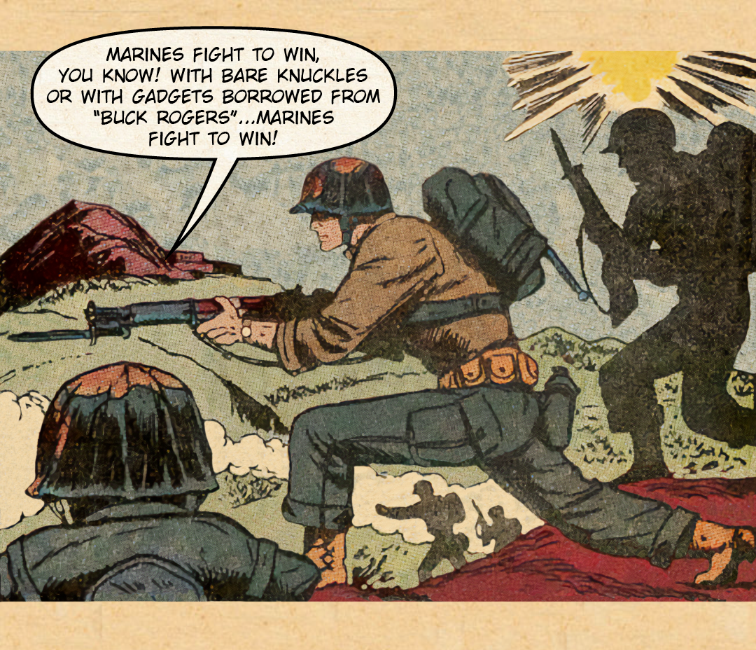 Old Leatherneck #4 - Open Fire! panel 10