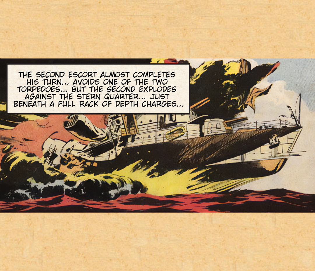 Silent Service #3 - Depth Charge panel 10