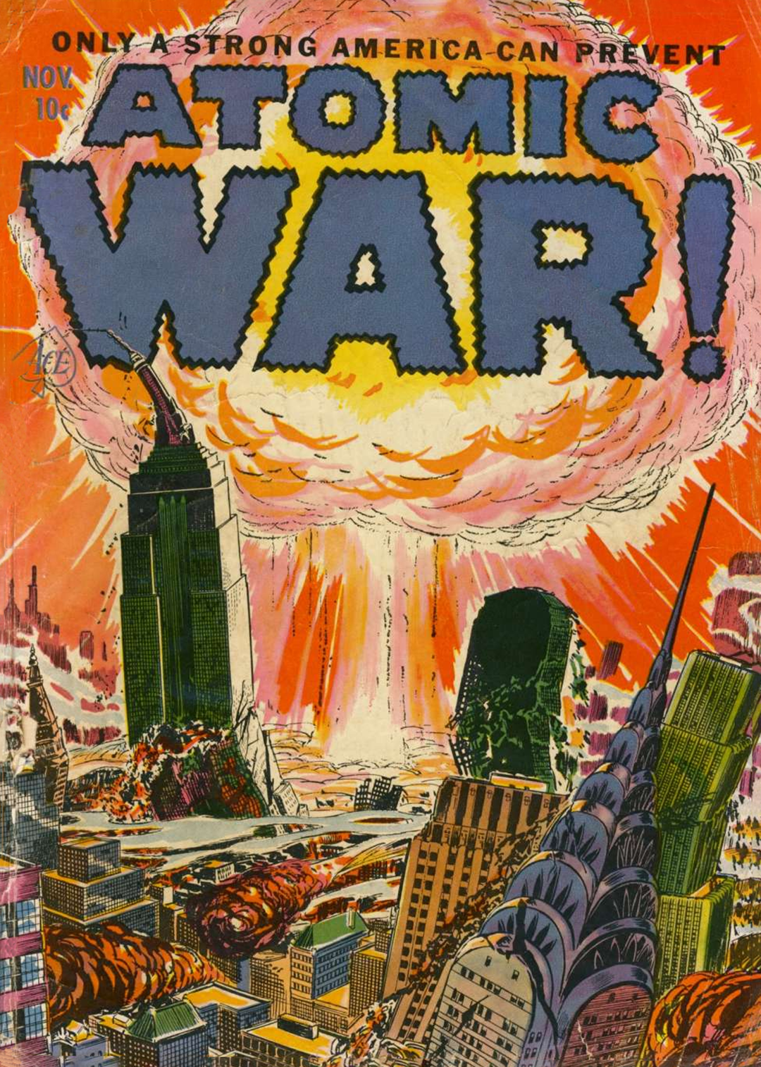 Atomic War #1 - The End of America panel 1