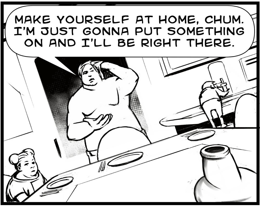 The Company's Secret Weapon panel 1