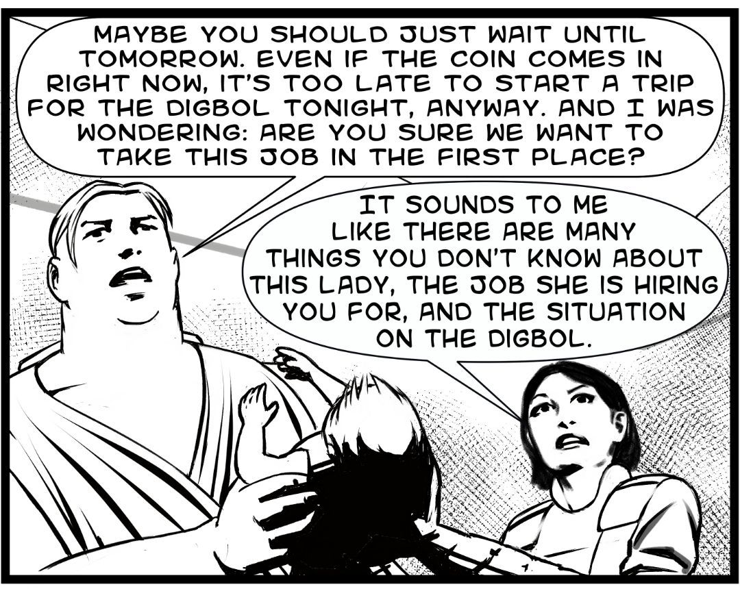 The Company's Secret Weapon panel 3