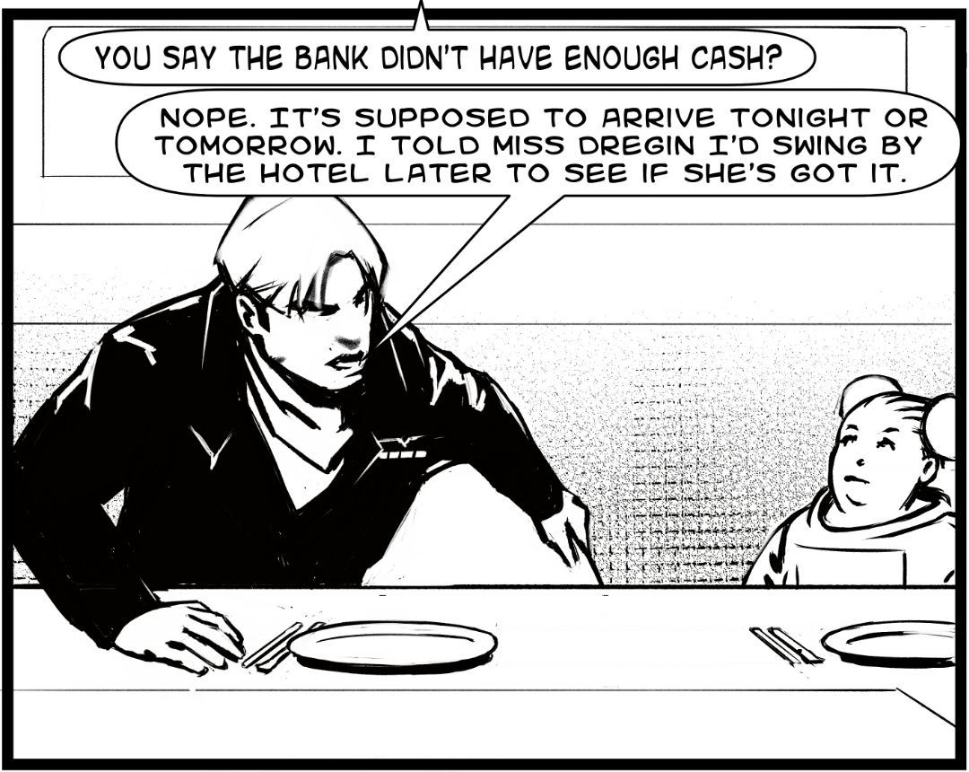 The Company's Secret Weapon panel 2