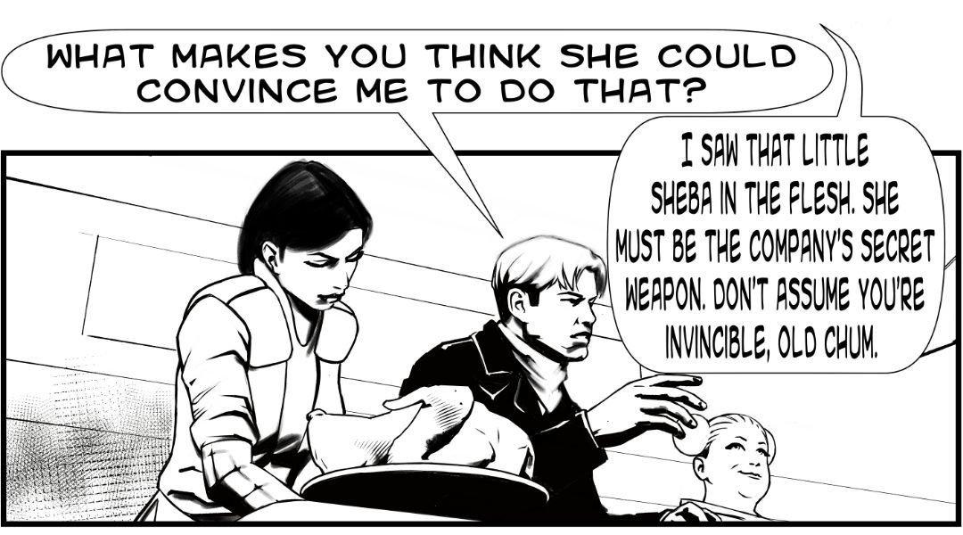 The Company's Secret Weapon panel 5