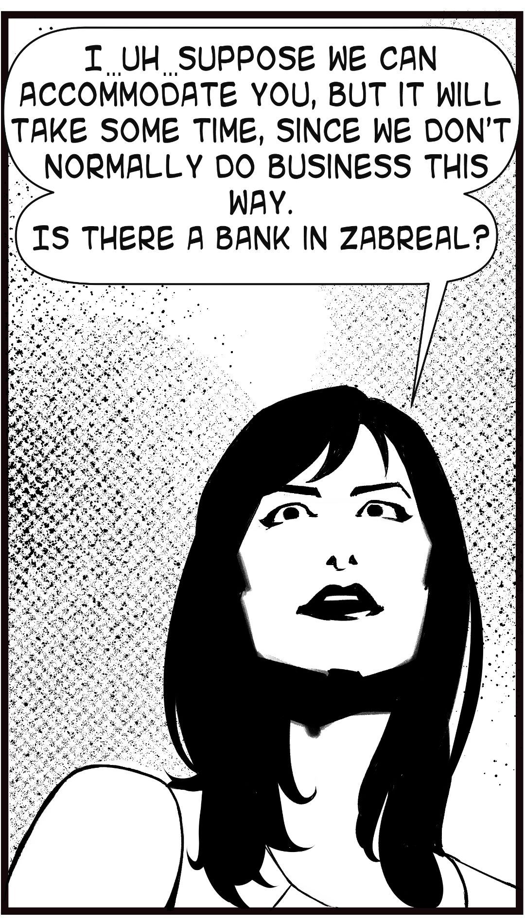 Cash Only panel 6