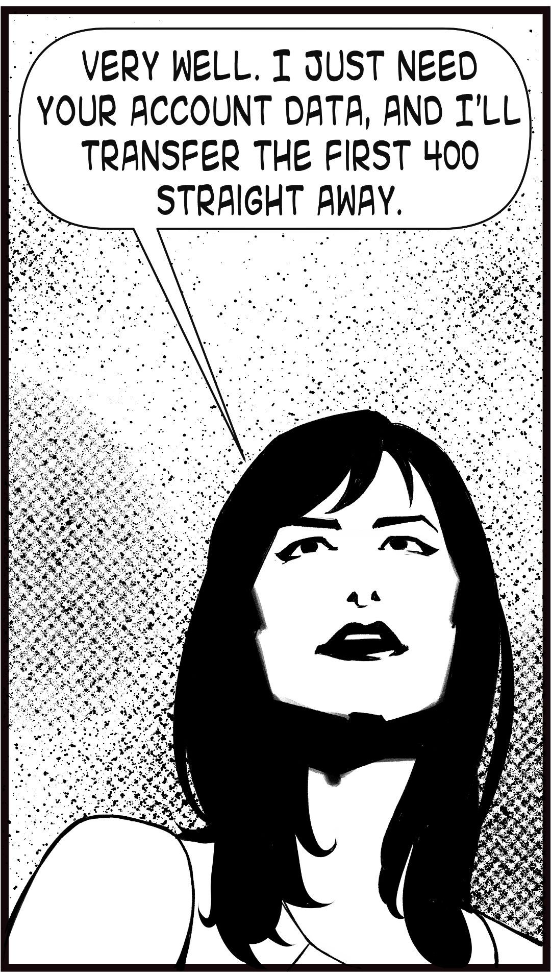 Cash Only panel 4
