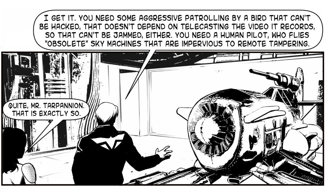 Obsolete Sky Machines Needed panel 9