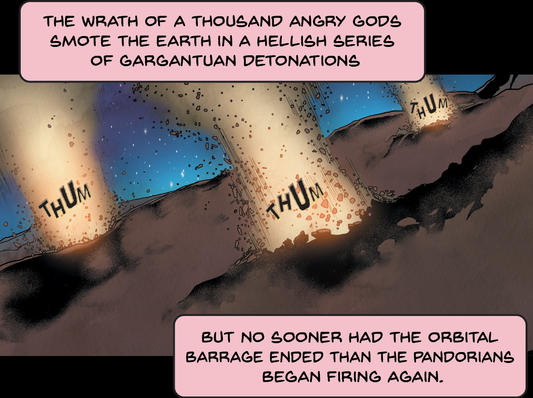 Wrath of a Thousand Angry Gods panel 1