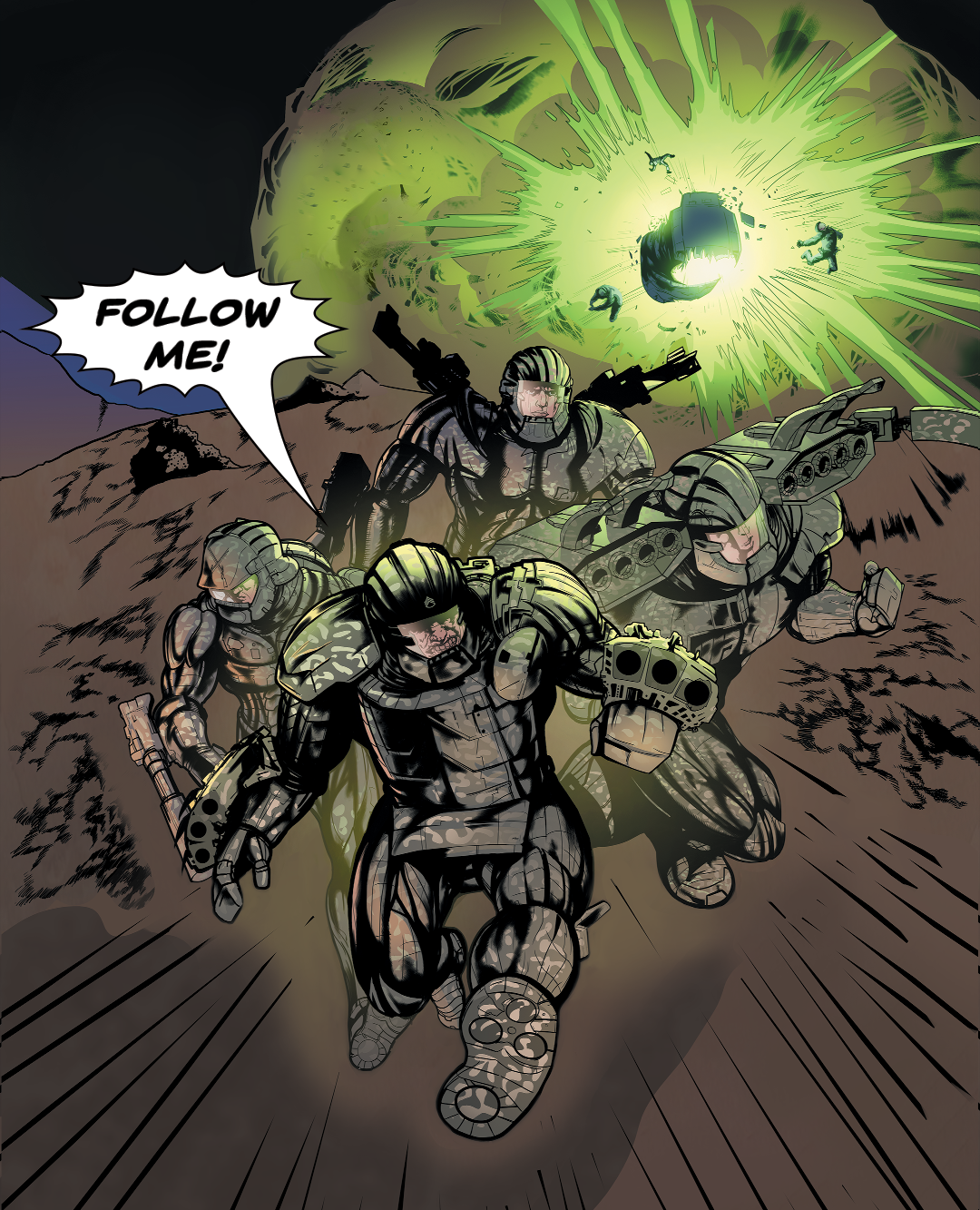 First Blood panel 13