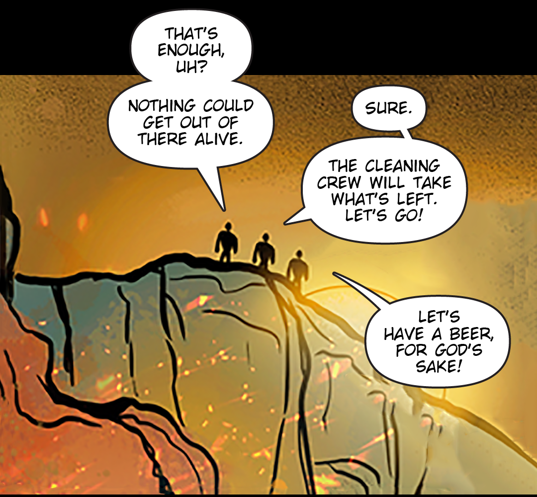 Nothing Gets Out Alive panel 2