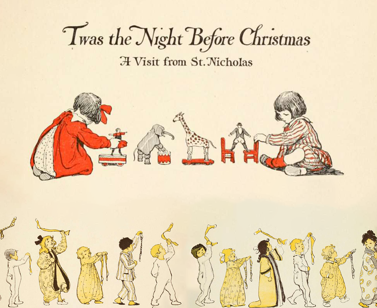 The cover art for the episode Twas the Night Before Christmas #1 from the comics series Treasury of Tales, which is number 59 in the series