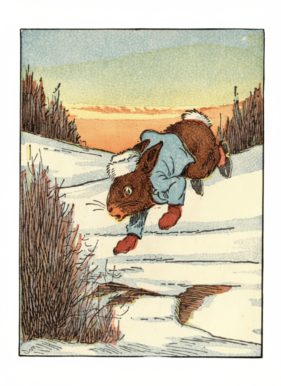 Peter Rabbit’s Christmas #3 panel 2