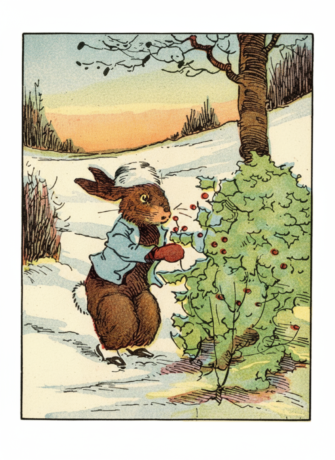 Peter Rabbit’s Christmas #4 panel 2