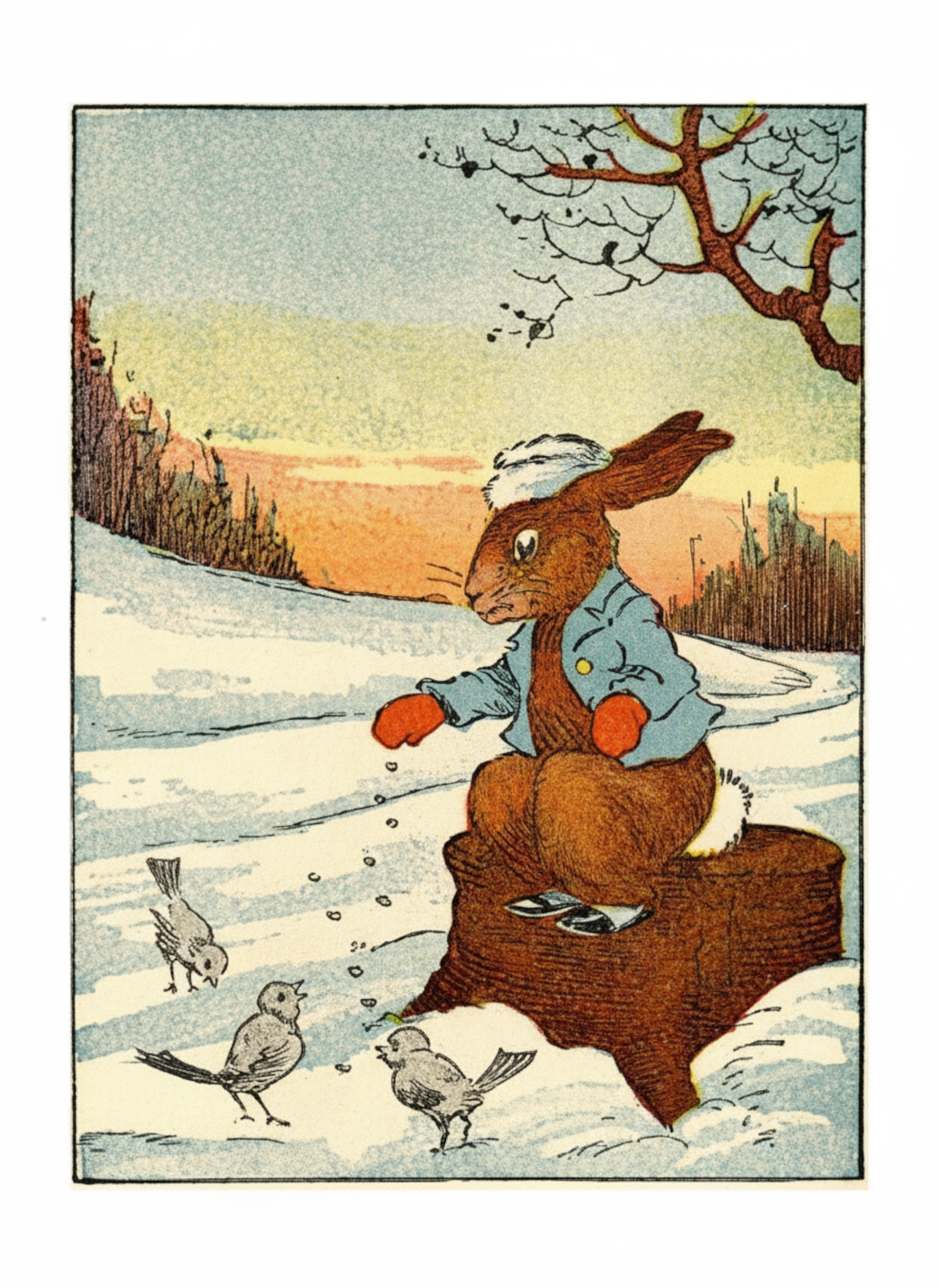 Peter Rabbit’s Christmas #4 panel 4