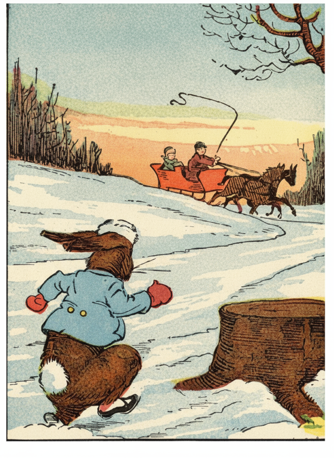 Peter Rabbit’s Christmas #5 panel 2