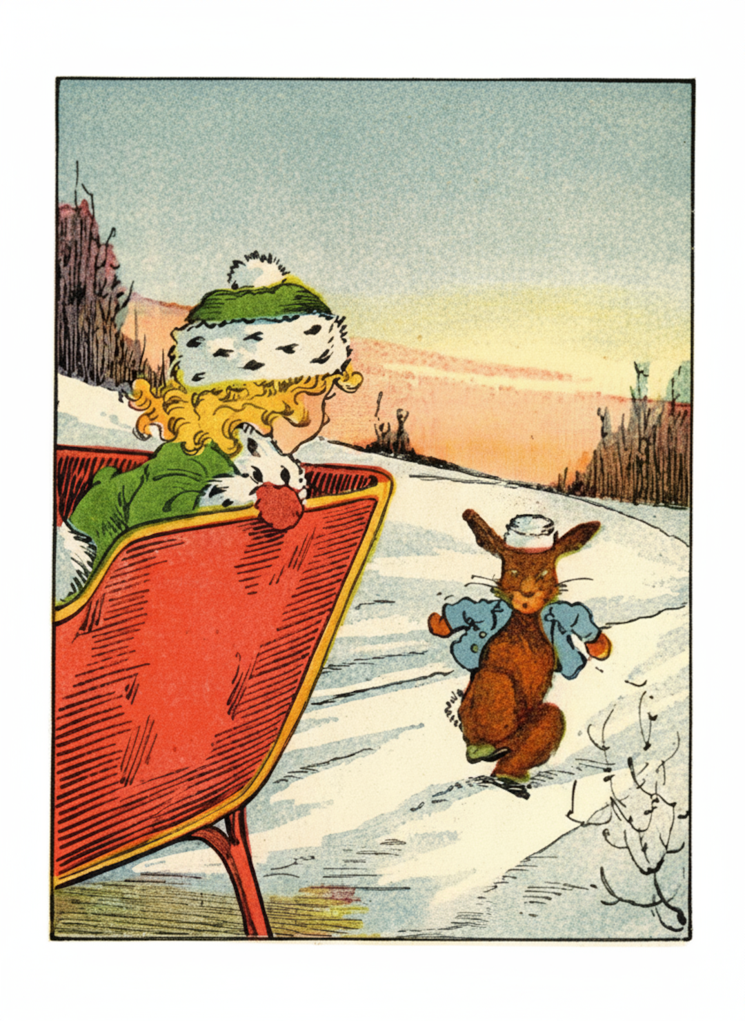 Peter Rabbit’s Christmas #5 panel 4