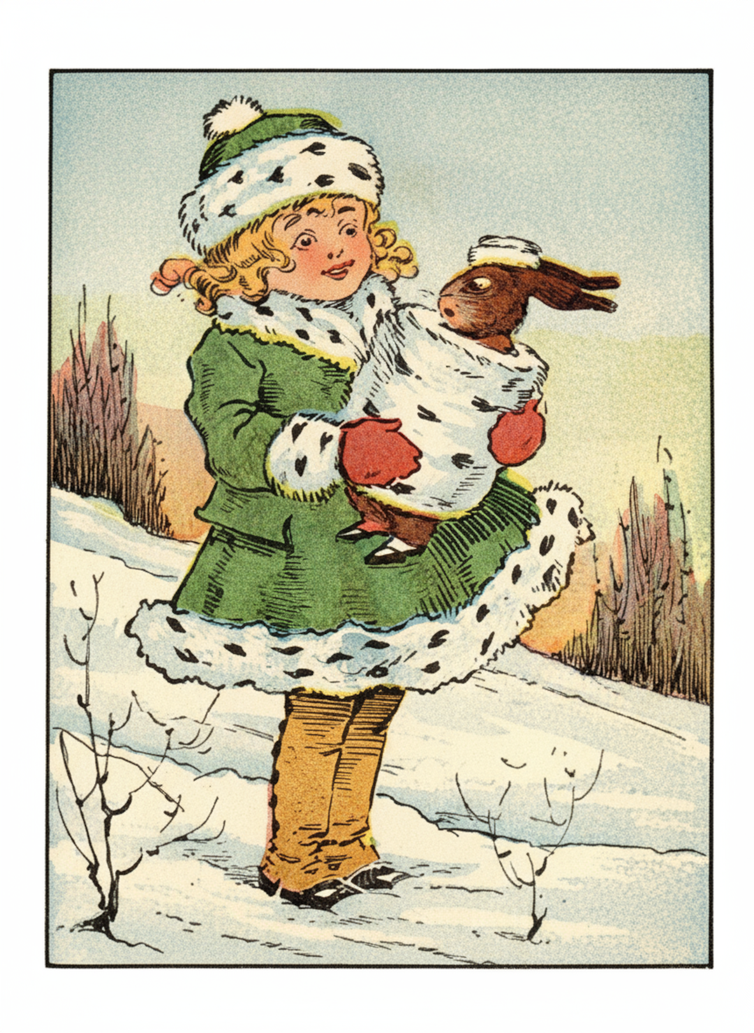 Peter Rabbit’s Christmas #6 panel 2