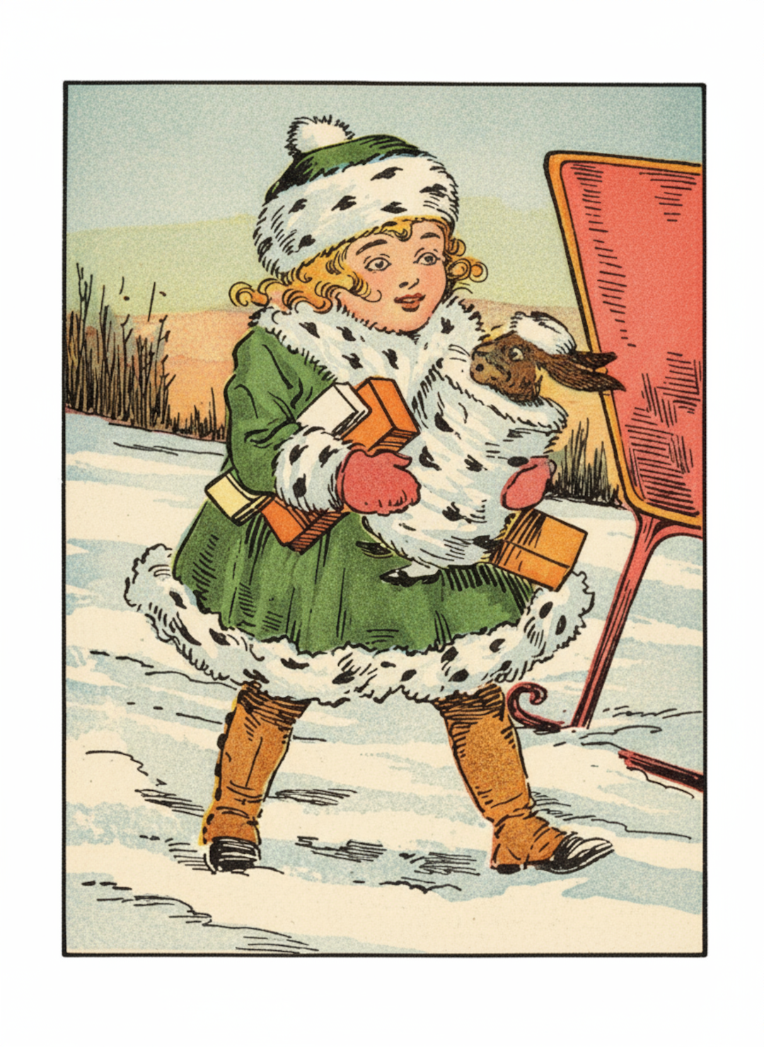 Peter Rabbit’s Christmas #14 panel 2