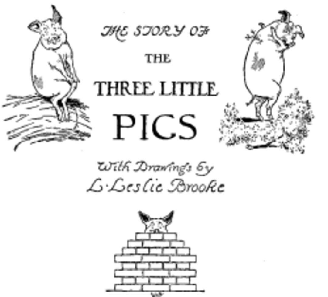 The Three Little Pigs #1 panel 1