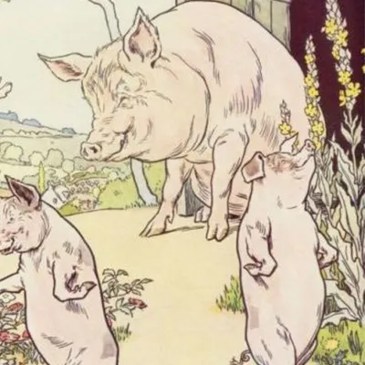 The Three Little Pigs #1 episode cover