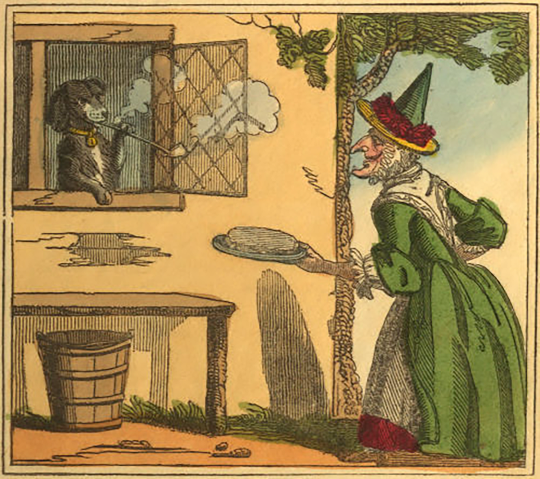 Old Mother Hubbard, and Her Dog #2 panel 1