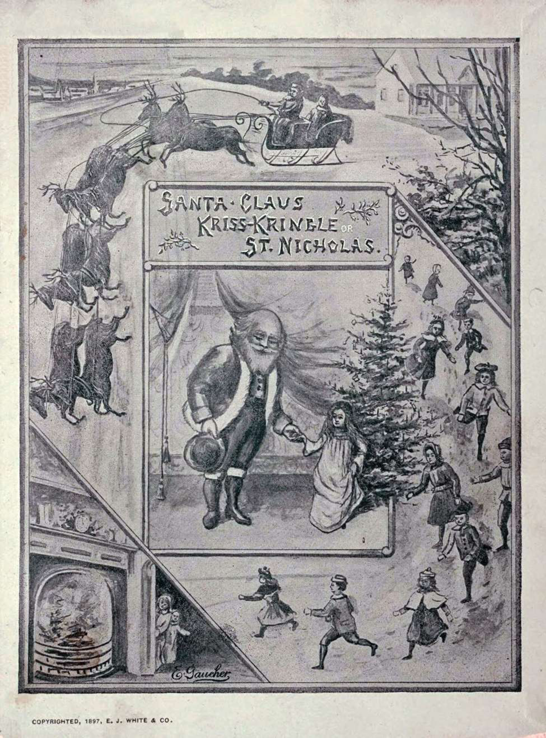 Santa Claus, Kriss Kringle or St. Nicholas #1 panel 1