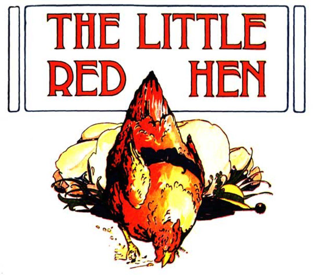 The Little Red Hen #1 panel 2