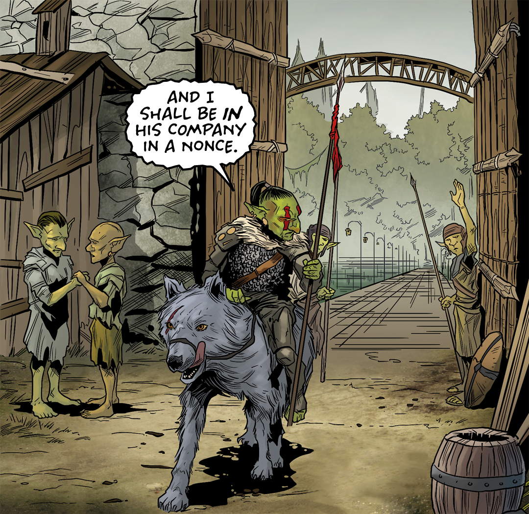 A Bad Time to be a Goblin panel 14