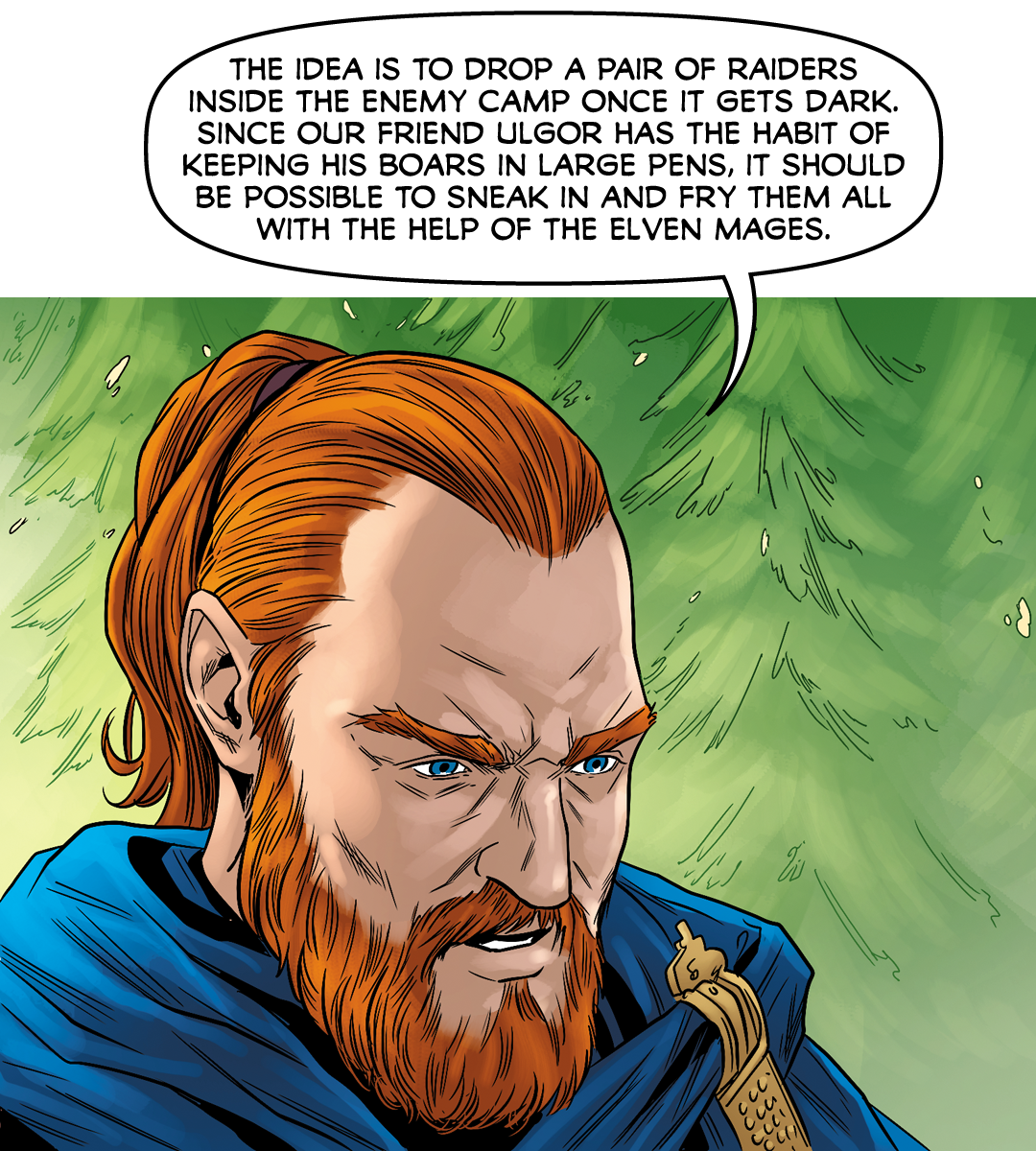 Elven Lunacy panel 1