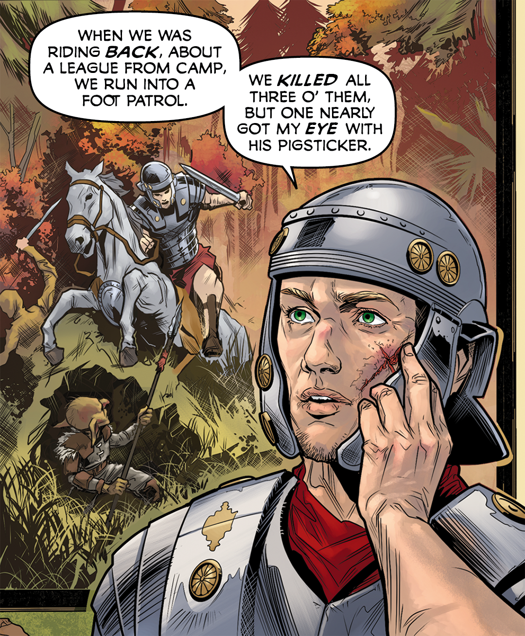 Riding To War panel 30