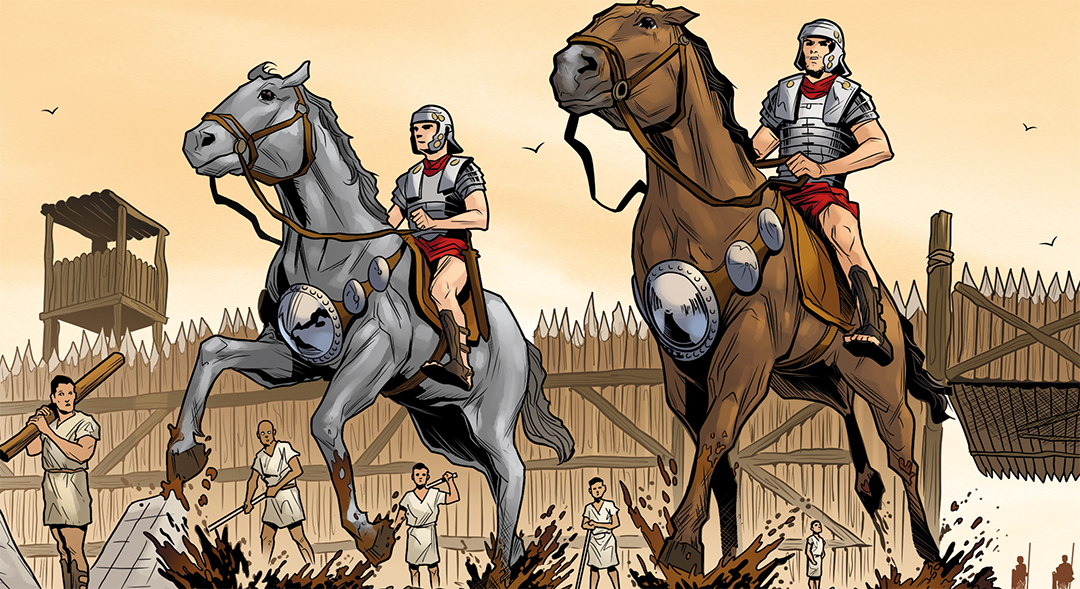 Riding To War panel 13