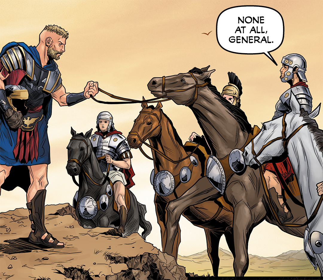 Riding To War panel 27